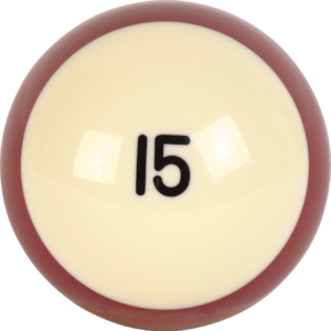Aramith Crown Replacement Ball – #15 | Golden Break Billiards